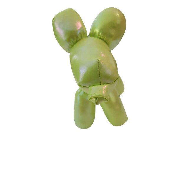 Halloween Iridescent Neon Green Balloon Dog W/ Bat 8" Plush Toy Way to Celebrate - Picture 3 of 8